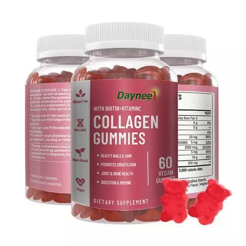 Collagen Gummies Supplement With Biotin And Vitamin C