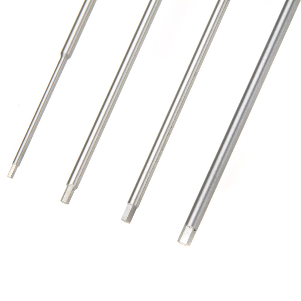 Titanium Nitride TiNi Hex Driver Wrench 4Pcs Set