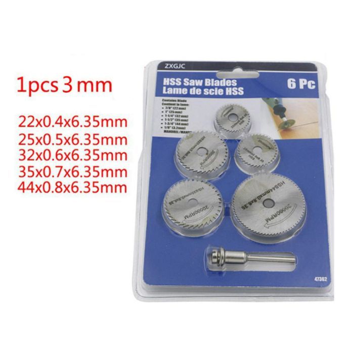 5pcs  Discs Wheels 22mm44mm With 32mm Mini  For Rotary