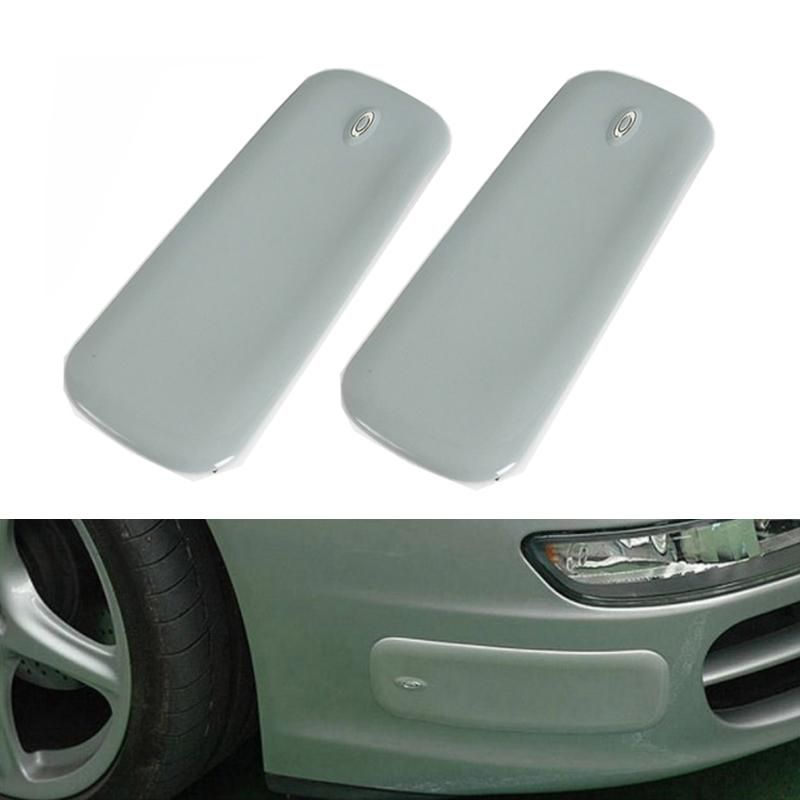 2Pcs Car Bumper Protector Guard Strip Auto Anti-collision Strip Bumper Corner Guard Protector Anti-rub Car Sticker