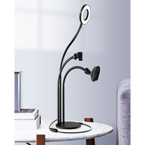 3 In 1 Ring Light With Flexible Mobile Phone Holder