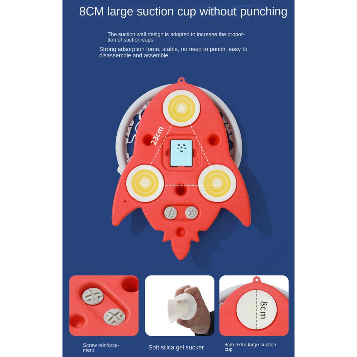 Kids Sports Toy Hoop Set with Balls&Ball Pump Ha