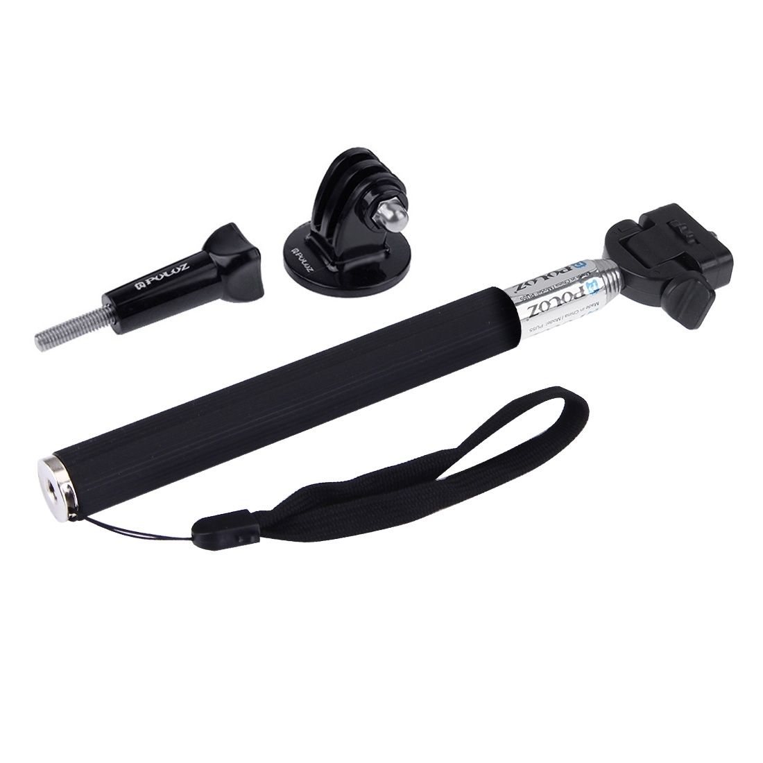 Extendable Hand Held Selfie Monopod For GoPro HERO5 /4 Session /4 /3+ /3 /2 /1, Length: 22.5-100cm