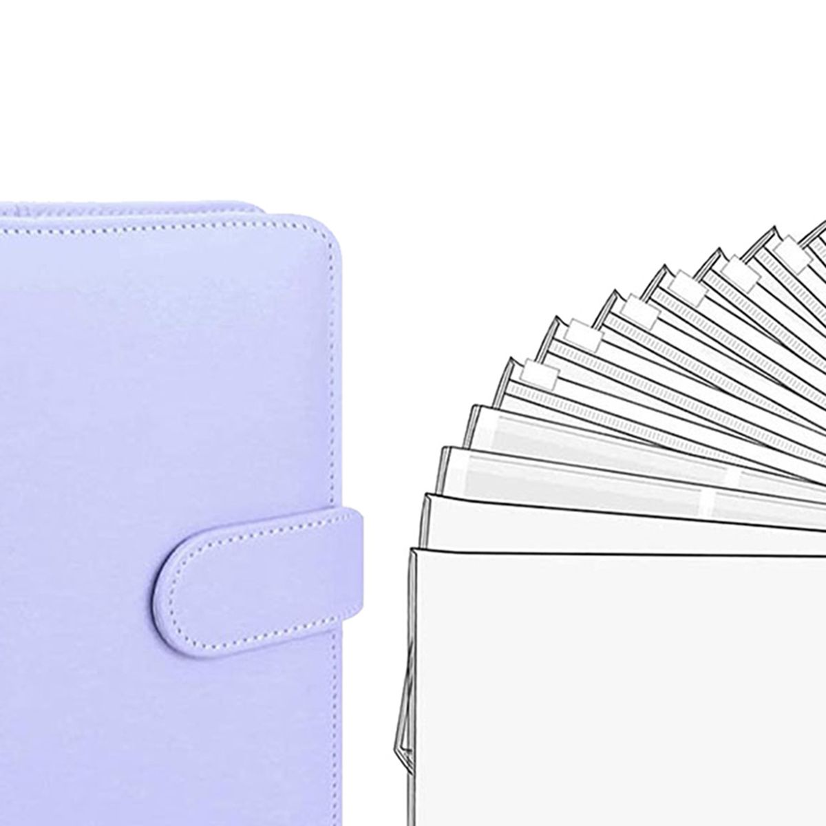 Queen Binder Envelopes Loose Leaf Bags A6 Budget Envelope