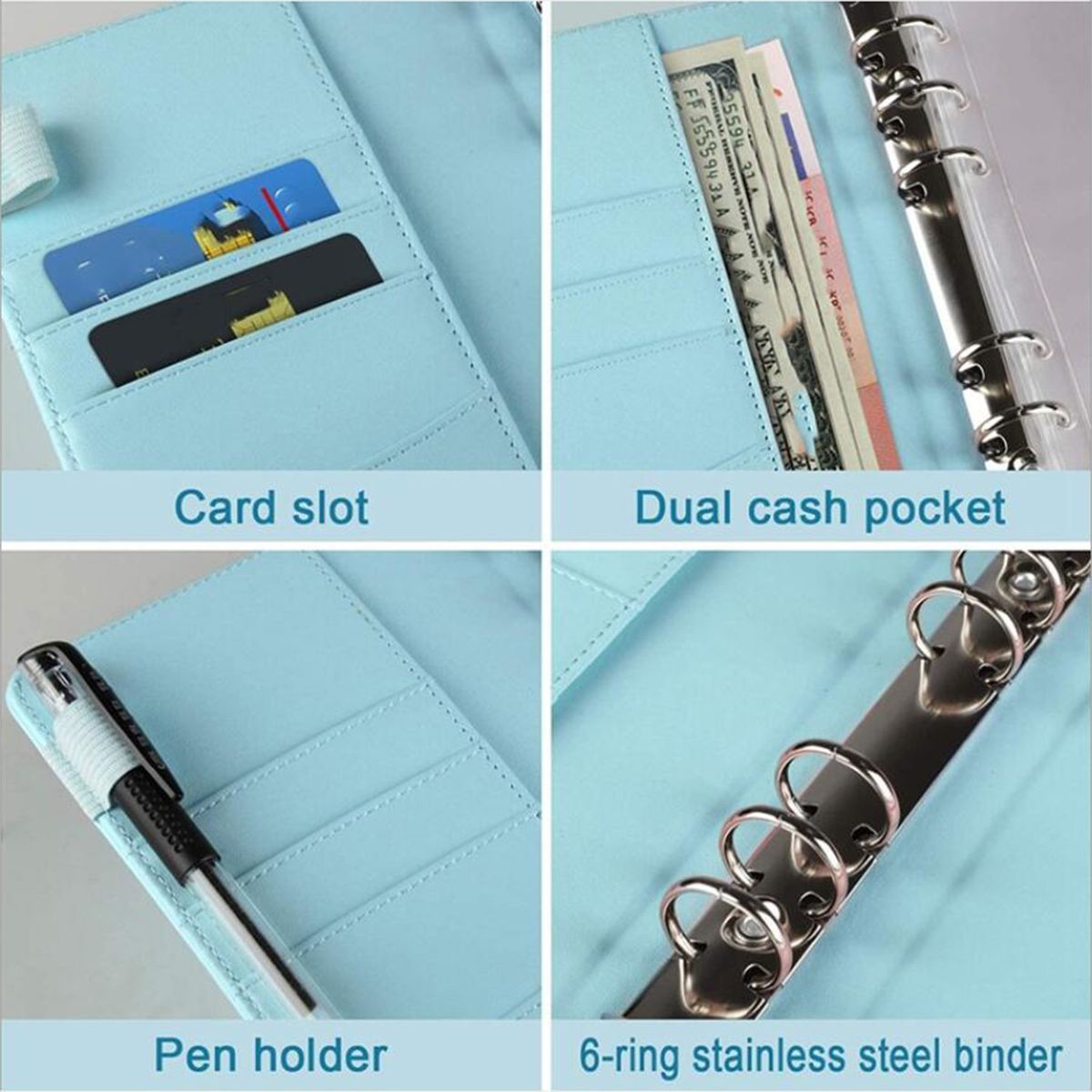 Queen Binder Envelopes Loose Leaf Bags A6 Budget Envelope
