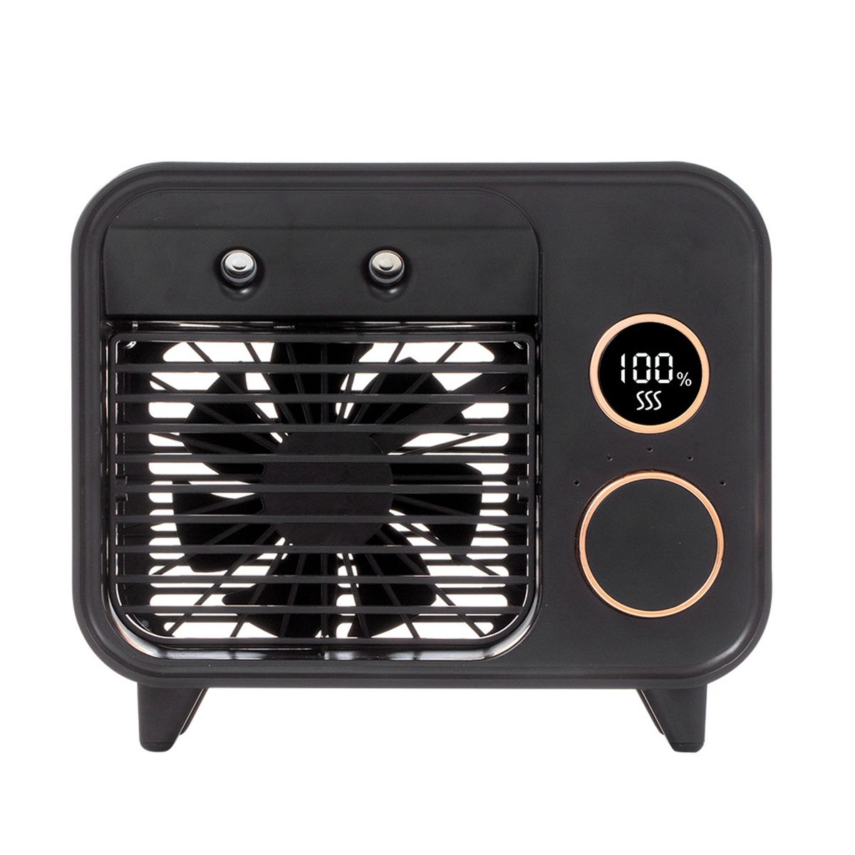 Air Cooler Humidification Design Five-speed Wind-Black