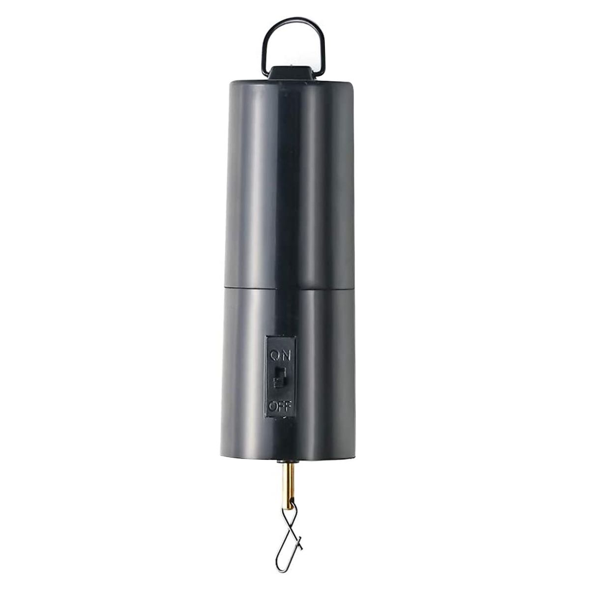 Black Hanging Battery Powered Motor Rotating Motor For
