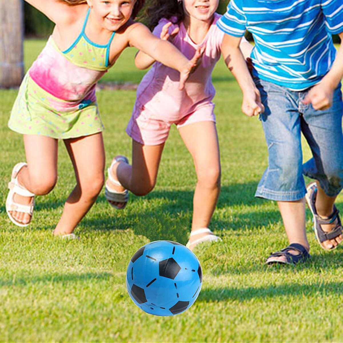 15cm Inflatable Football Soccer Kids Toy Swimming Summer Party Beach Ball Gift