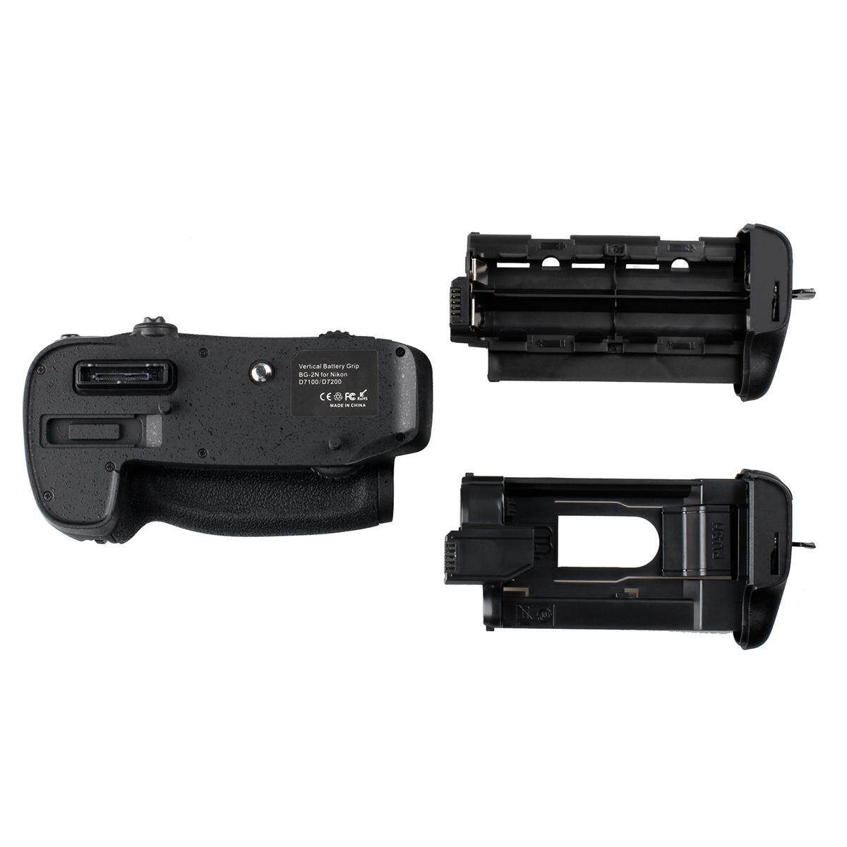 Professional Vertical Grip Pack Holder For Nikon D7100 D7200 Camera As MB-D15 EN-EL15