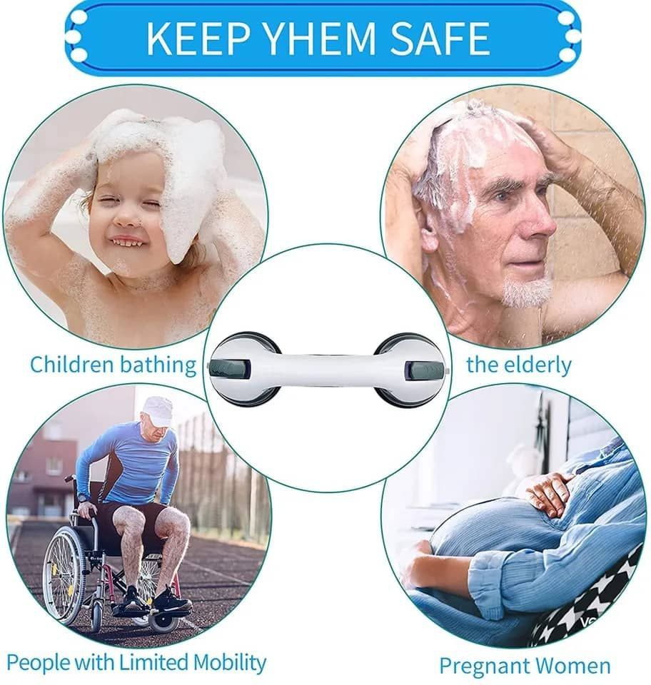 Bathroom / Kitchen Safety Grip Bar - Helping Handle