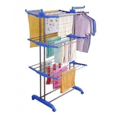 3 Layer Foldable Cloth Hanger Rack
