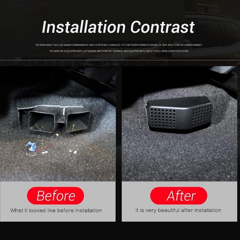 for Toyota Corolla 2018-2021 Car Rear Seat Under Air Vent