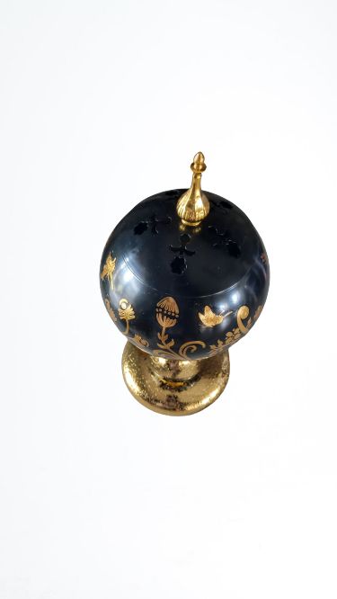 Modern Electric Incense Burner (Black) For Spiritual Use