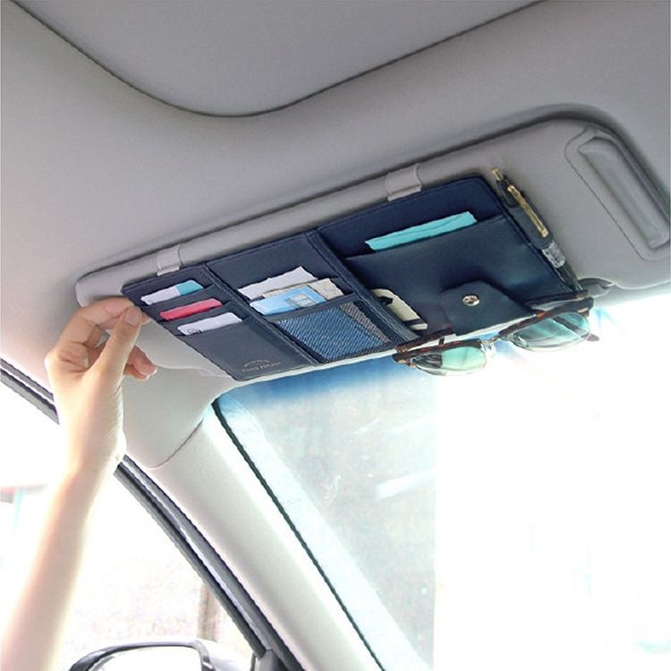 Rice Grains Car Sun Visor Storage Chartered Car Wi
