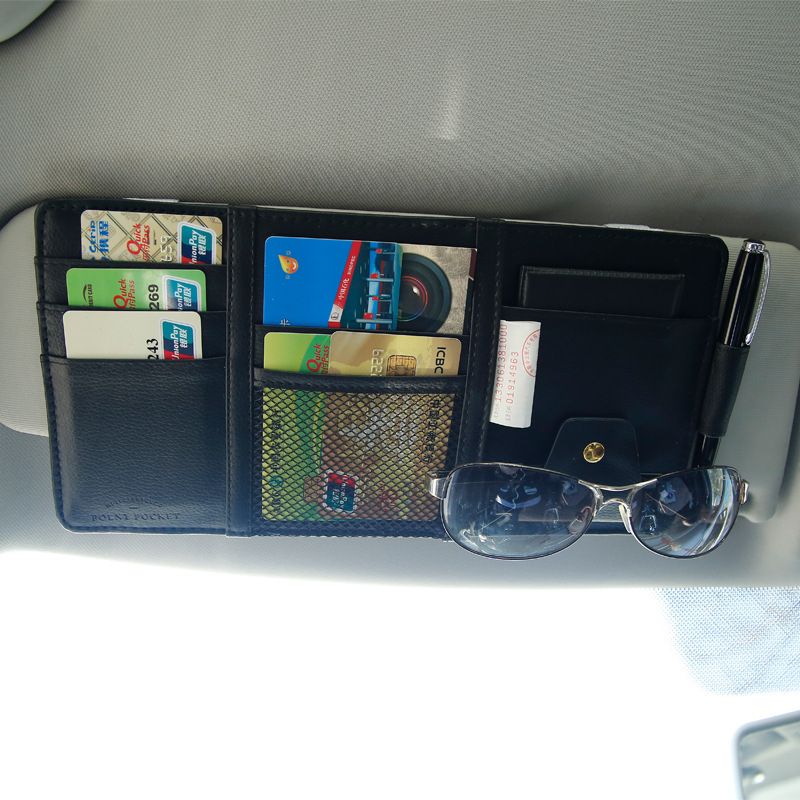 Rice Grains Car Sun Visor Storage Chartered Car Wi