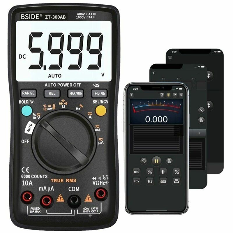 BSIDE ZT-300AB Digital Multimeter Wireless Technology