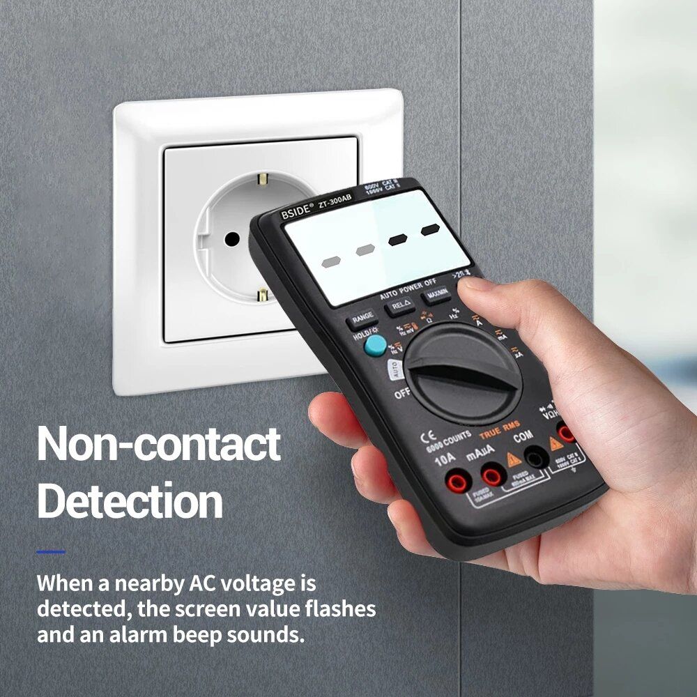 BSIDE ZT-300AB Digital Multimeter Wireless Technology