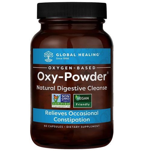 Oxy-Powder Natural Colon Cleanser And Relief From Occasional Constipation Oxy-Powder 60Caps