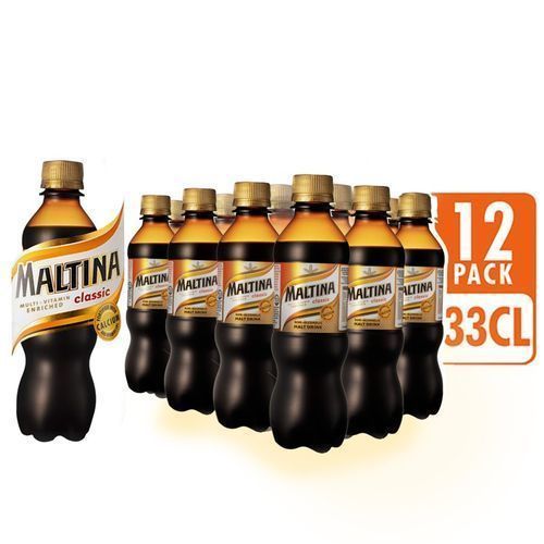 Maltina Non Alcoholic Malt Drink 33cl × 12
