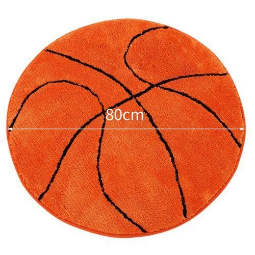 Fiber Round Carpet Floor Mats Imitation Wool