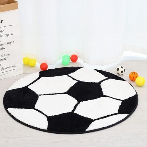Fiber Round Carpet Floor Mats Imitation Wool