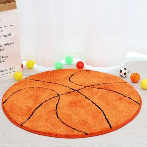 Fiber Round Carpet Floor Mats Imitation Wool