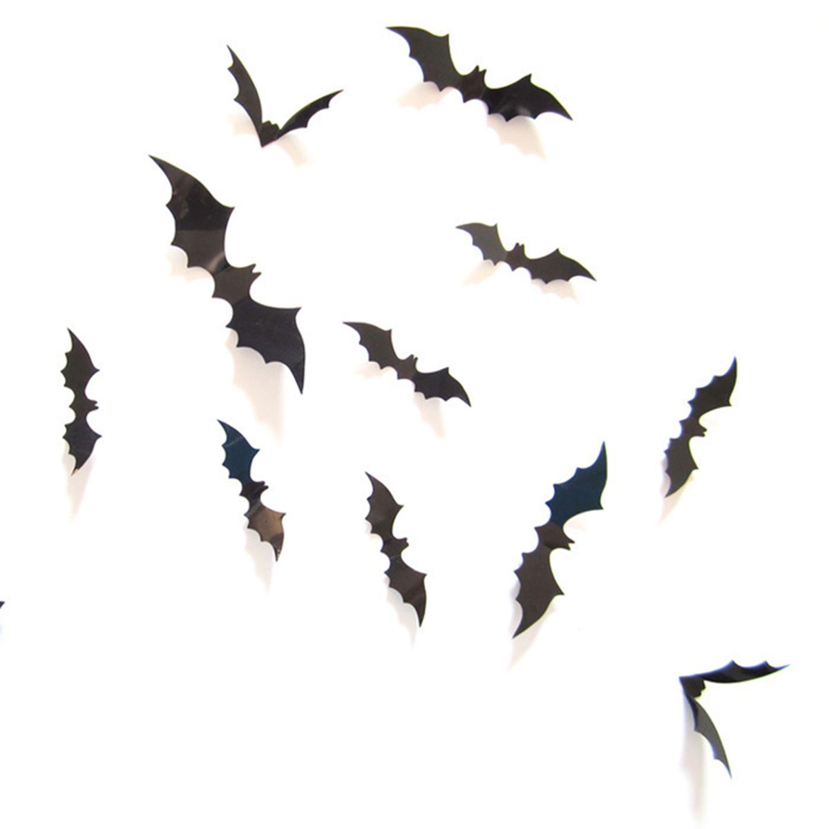 DIY Halloween Wall Stickers 3D Bat Wall Decals Window