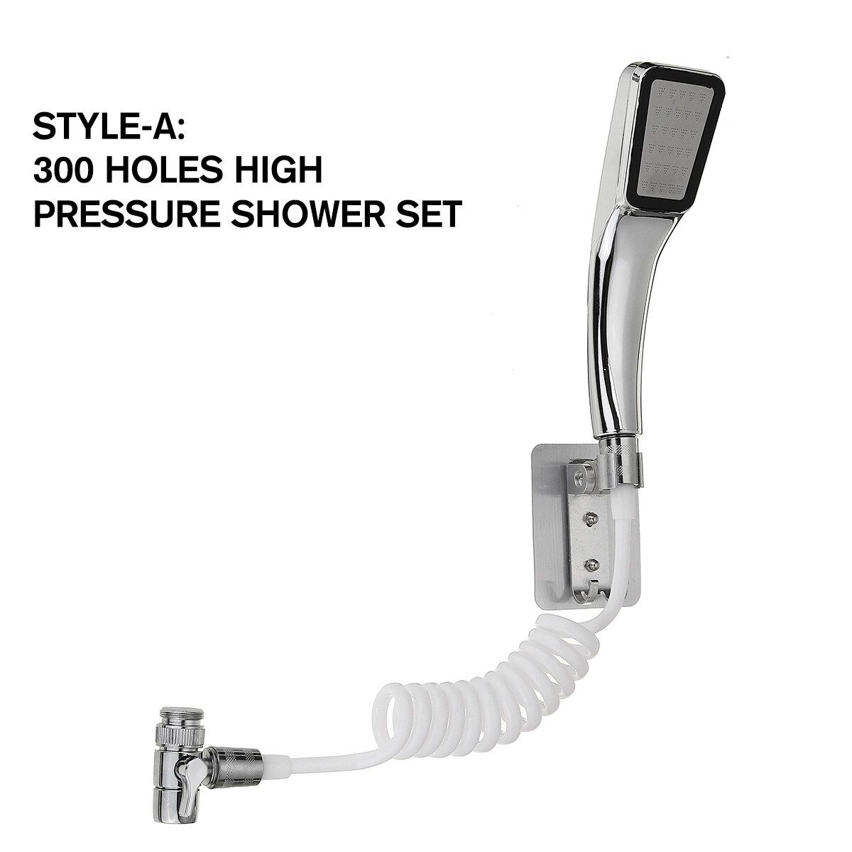 Bathroom Sink Shower Faucet Sprayer Set External Faucet Shower Clean Sprinkler Type A