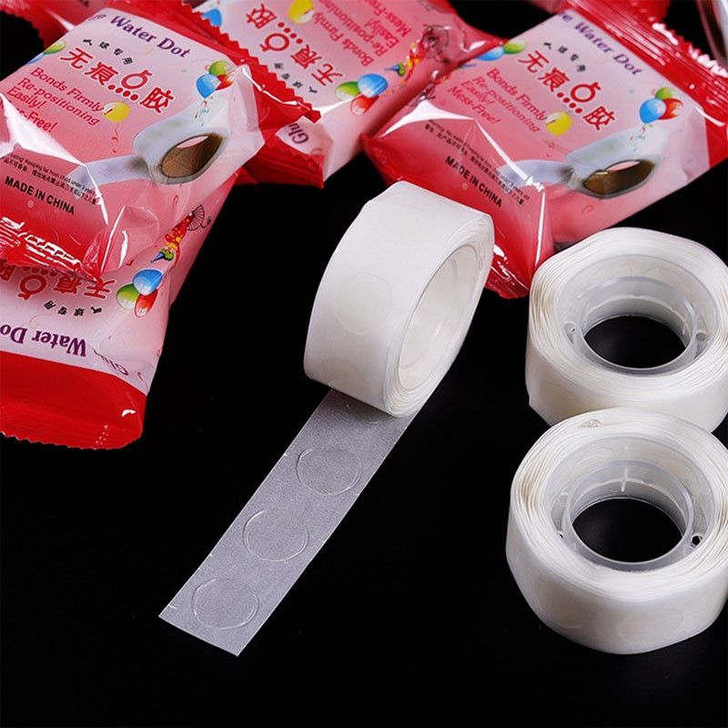 2 Packs Double-sided Balloon Dispensing Tape