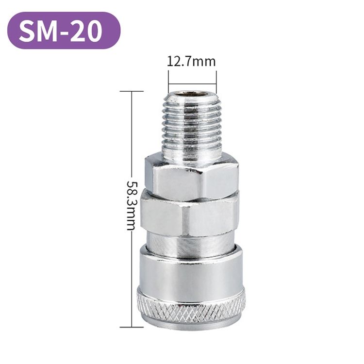 SM-20 10pcs C-type Self-lock Pneumatic Connector