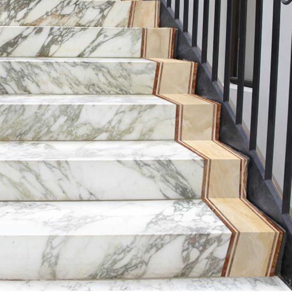 1 Roll Tile Sticker 10x200cm Pvc Marble Self 3D Adhesive Bathroom Kitchen Wall Stair Floor Border Tile Sticker-Type 1