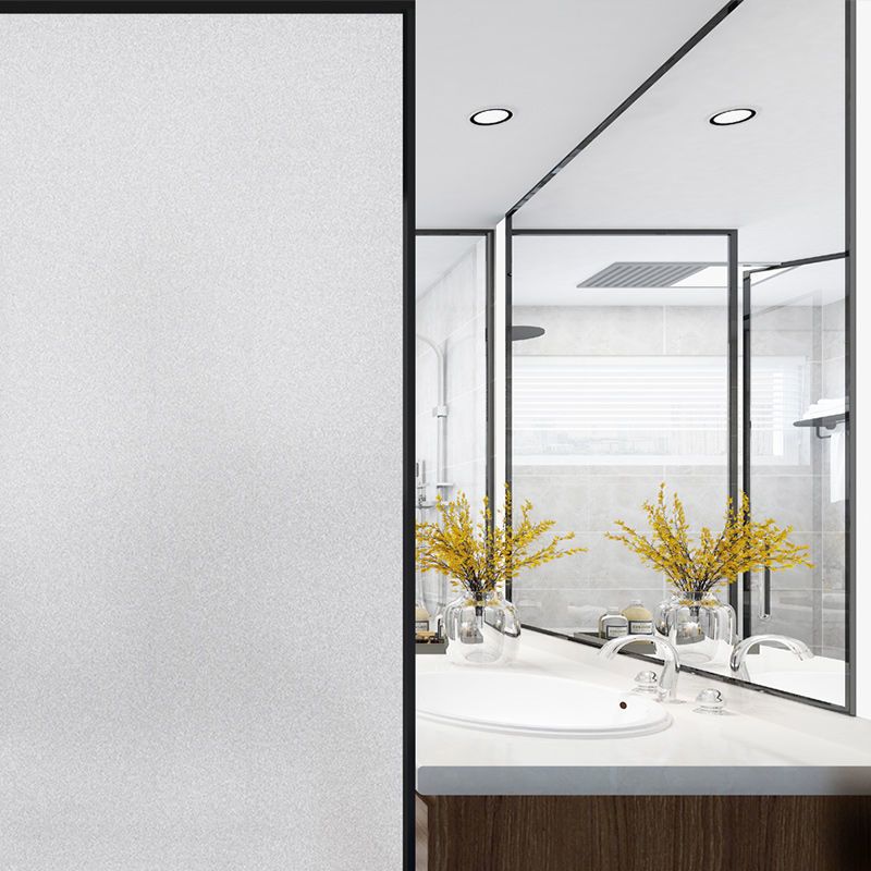 Frosted Window Film Waterproof Self Adhesive GlPrivacy Sticker For Kitchen Bedroom Office Window Decal For Glass-Pure Frosted