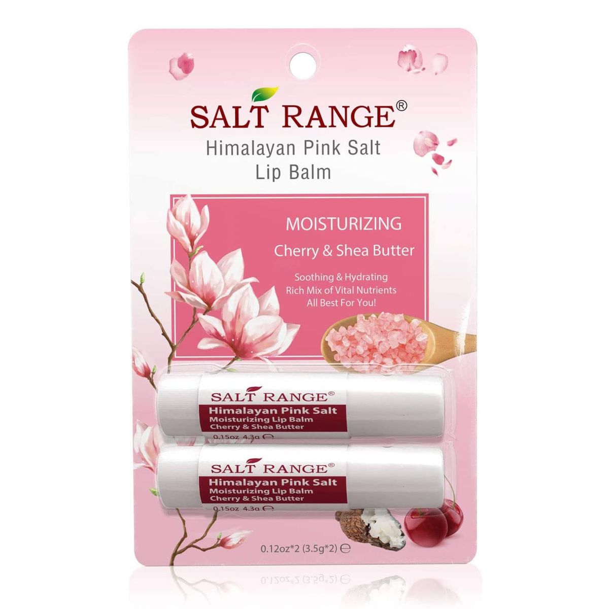 Salt Range Moisturizing Lip Balm Cherry & Shea Butter 2in1