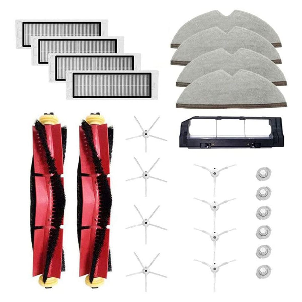 Accessories Kit for Roborock S6 Pure E4 S6 S5 S4 E25 E20