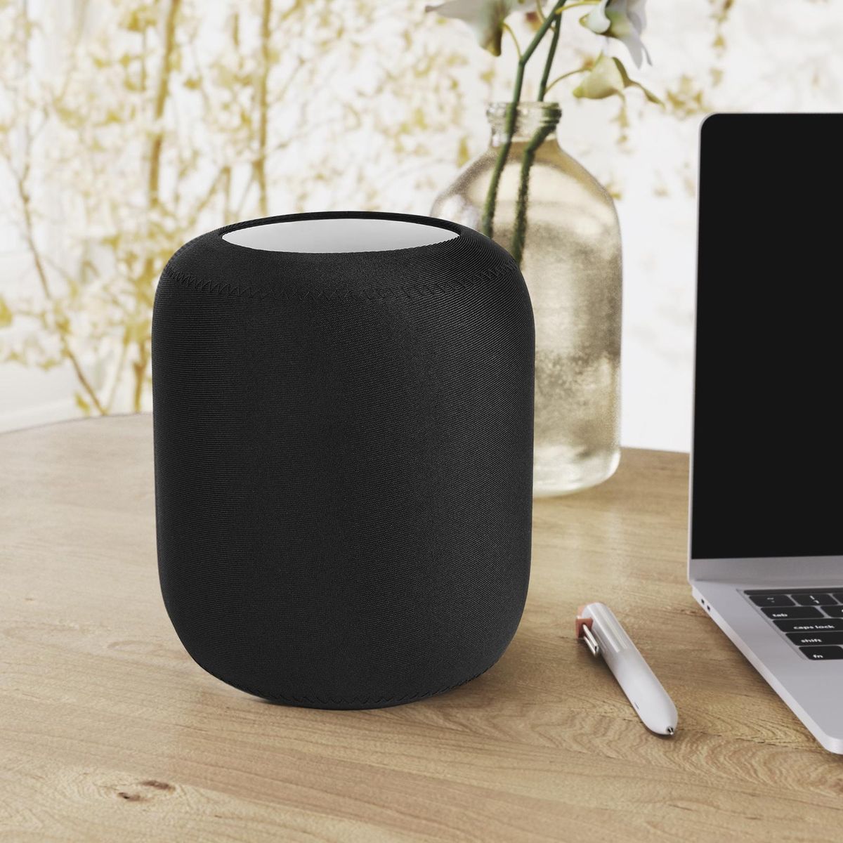 Dust-proof Speaker Cover Homepod Speaker Sleeve Premium Dust Cover Black