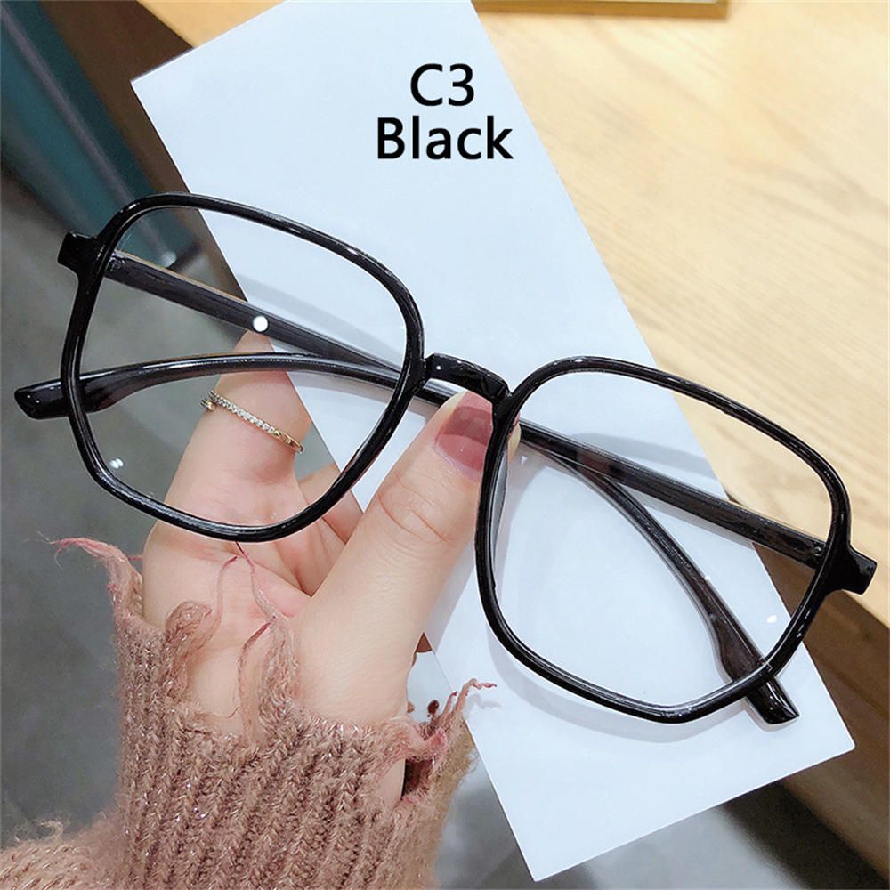 (Black)Anti Blue Light Glasses Men Bluelight Radiation Women Tr90 Computer