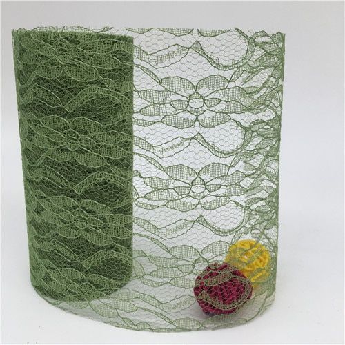 15cm X 10yard Tulle Organza Roll Fabric Sheer Gauze Element For Table Runner And Home Garden Wedding Party Decoration NA08 Army Green
