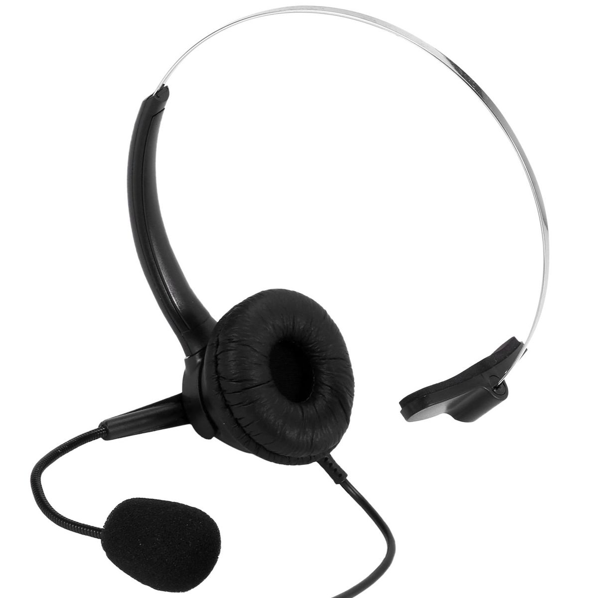 RJ9 Call Center Headphone Monaural Headphone Noise
