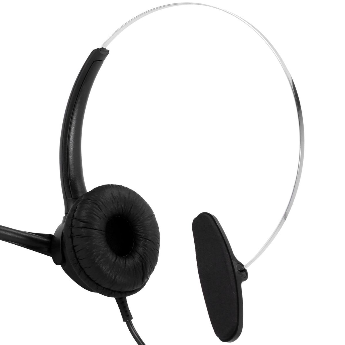 RJ9 Call Center Headphone Monaural Headphone Noise