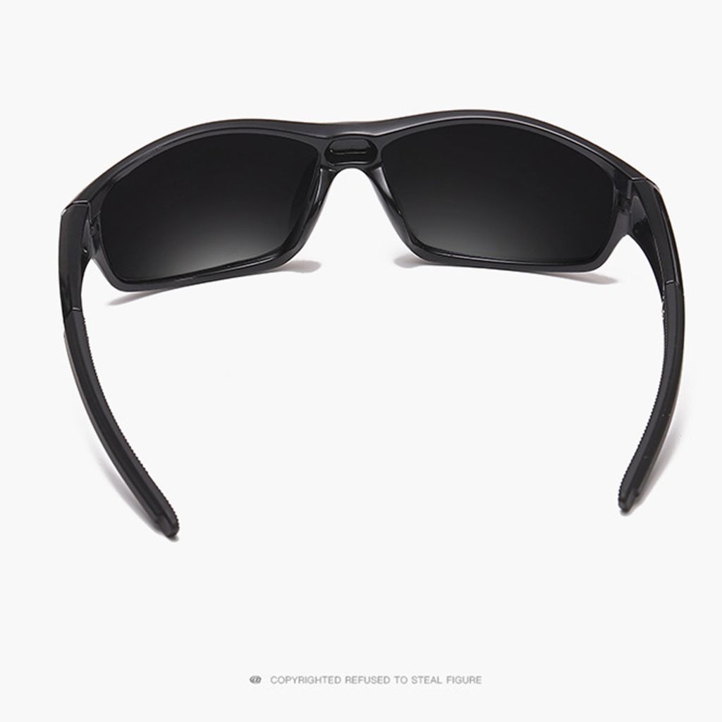 Cycling Polarized  Bike Outdoor Sports AntiUV Sunglasses Black