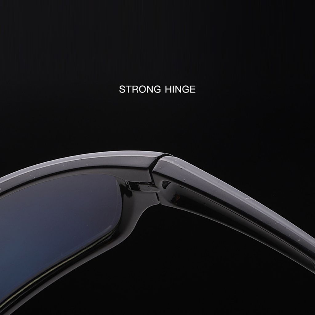 Cycling Polarized  Bike Outdoor Sports AntiUV Sunglasses Black