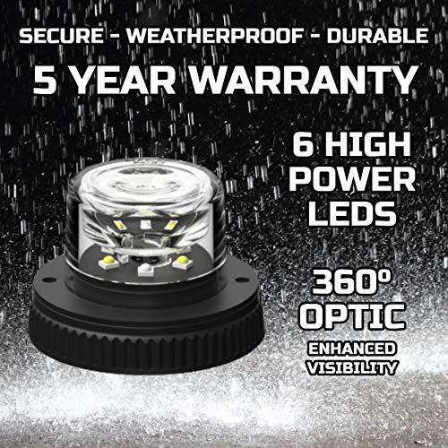 SpeedTech Lights Flare 360 Degree LED 18W Strobe Light For P