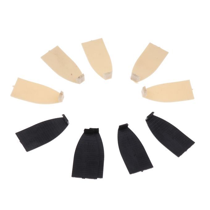 10x Violin Cello Bow Tips For Violin Viola Cello Replacement Accessory