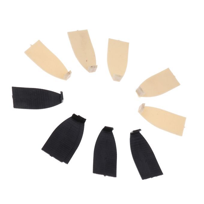 10x Violin Cello Bow Tips For Violin Viola Cello Replacement Accessory