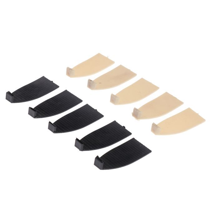 10x Violin Cello Bow Tips For Violin Viola Cello Replacement Accessory