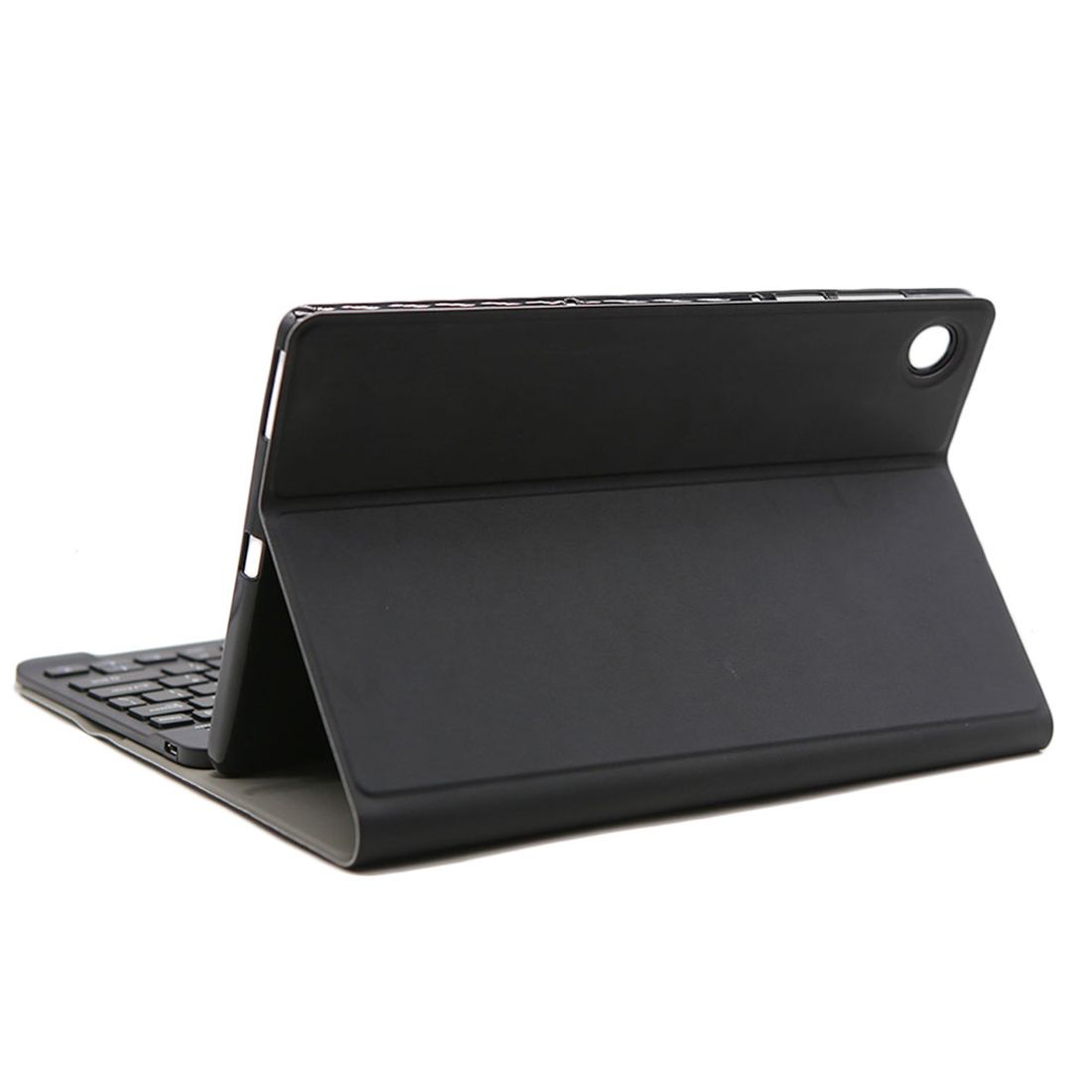 DY-M10P For Lenovo Smart Tab M10 HPD Plus TB-X606F 10.3 Inch 2 In 1 Removable Magnetic ABS Bluetooth Keyboard + Protective Leather Case With Stand & Sleep / Wake-up & Pen Holder(Black)