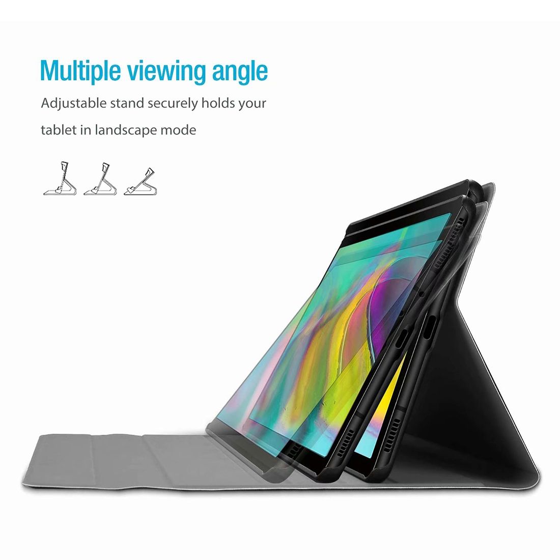 DY-M10P For Lenovo Smart Tab M10 HPD Plus TB-X606F 10.3 Inch 2 In 1 Removable Magnetic ABS Bluetooth Keyboard + Protective Leather Case With Stand & Sleep / Wake-up & Pen Holder(Black)