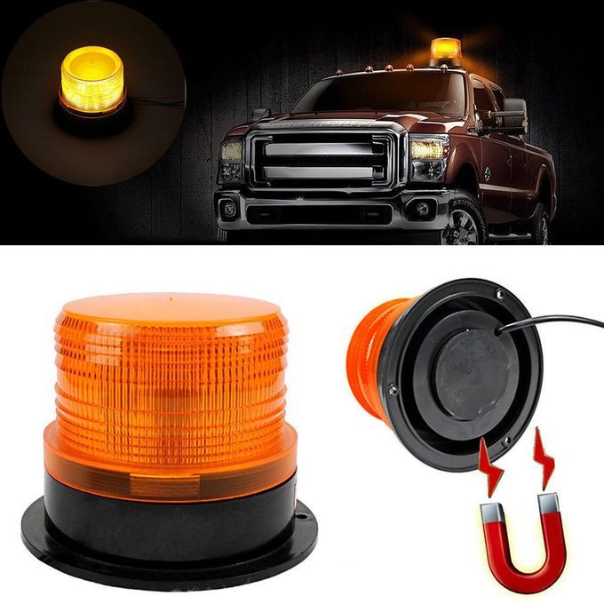 Emergen Y Flash Strobe    Ar Rotating Traffi  Safety Warning Lights-orange