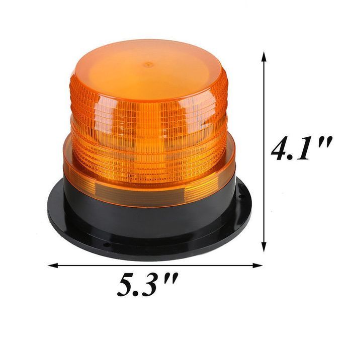 Emergen Y Flash Strobe    Ar Rotating Traffi  Safety Warning Lights-orange