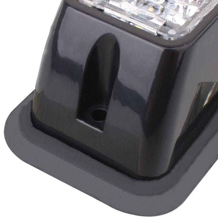 12W 720LM 6500K 3-LED Car Flashing Warning Signal Lamp